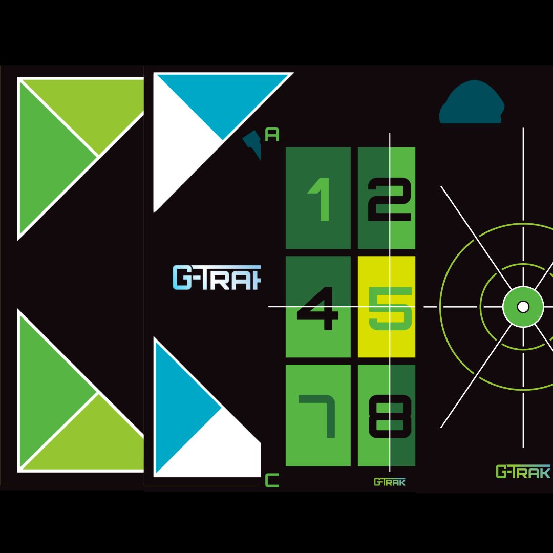 G-Trak MultiSport Targets stack