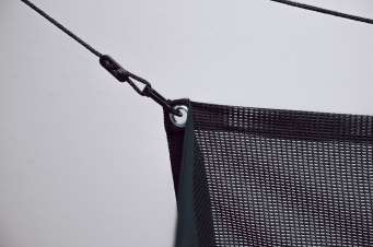 G-Trak attachment to side netting