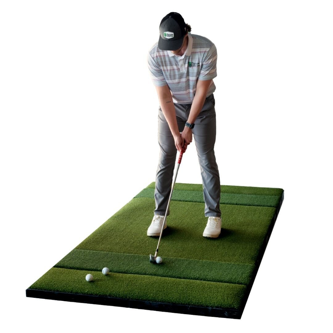 SIGPRO Super Softy 4' x 8'4" Double Sided Golf Mat - G - TRAK