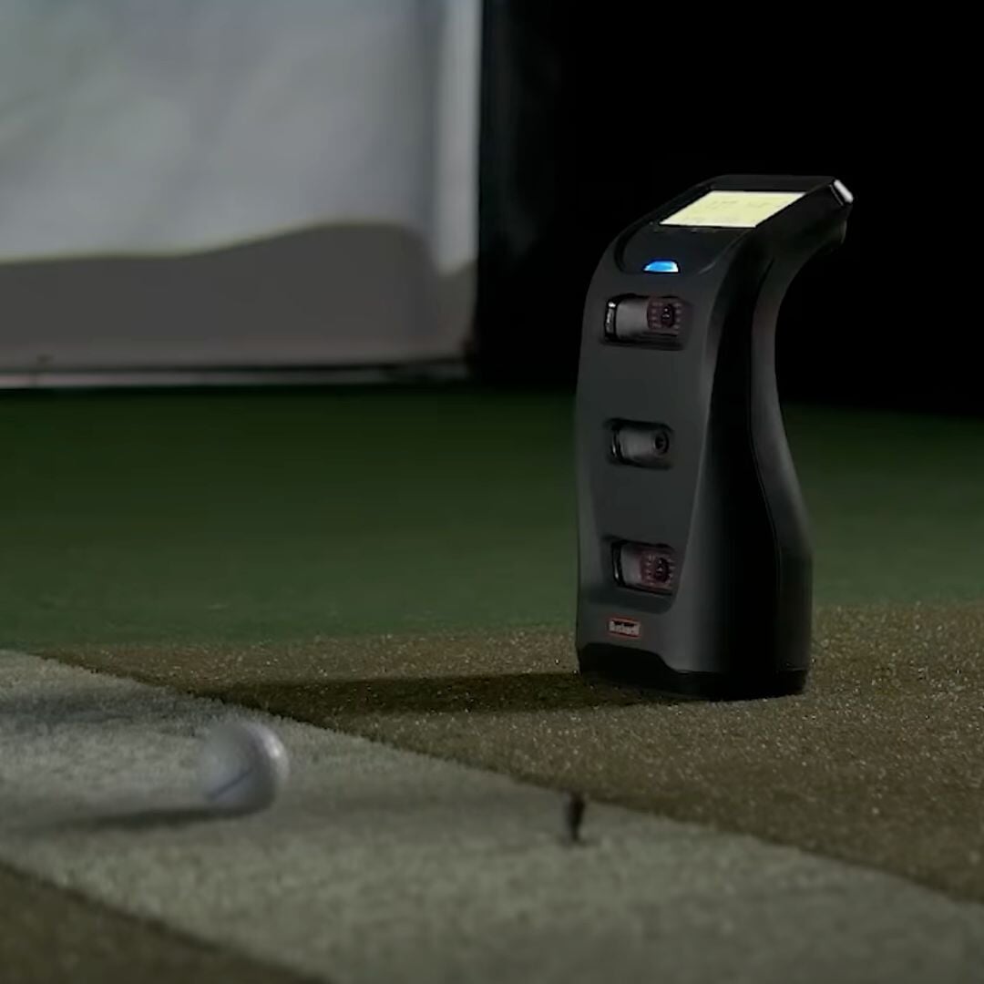 Bushnell Launch Pro Garage Golf Simulator Package - by The Indoor Golf Shop