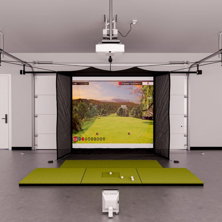 Full Swing KIT Garage Golf Simulator Package - by The Indoor Golf Shop