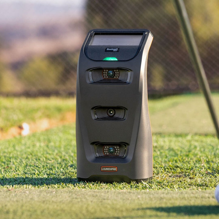 Bushnell Launch Pro Circle B Edition Garage Golf Simulator Package by The Indoor Golf Shop