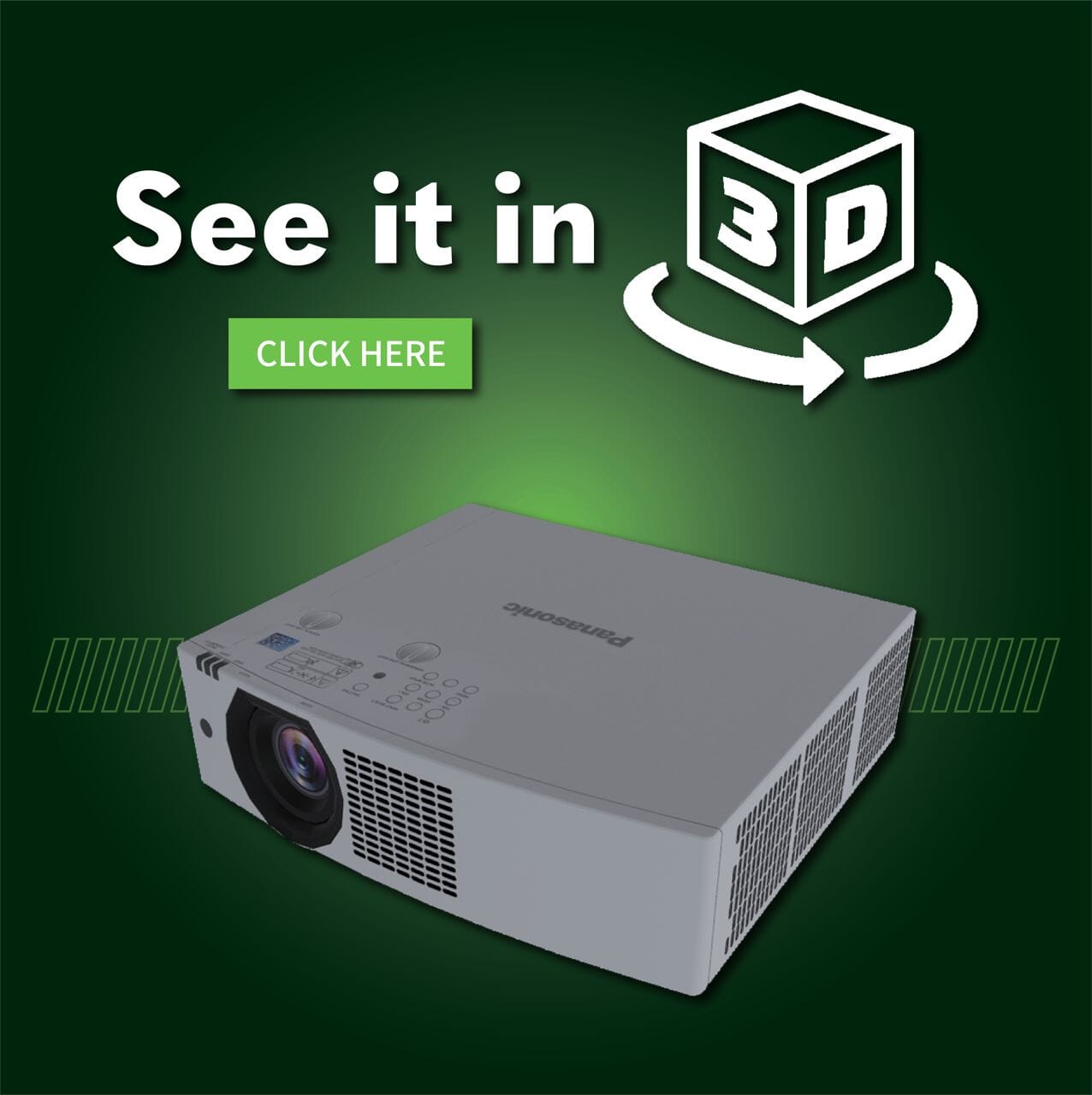 Panasonic VMZ51U Golf Simulator Projector – G-TRAK