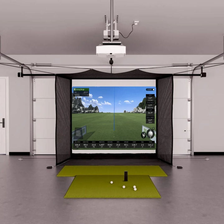 Square Golf Garage Golf Simulator Package - G - TRAK